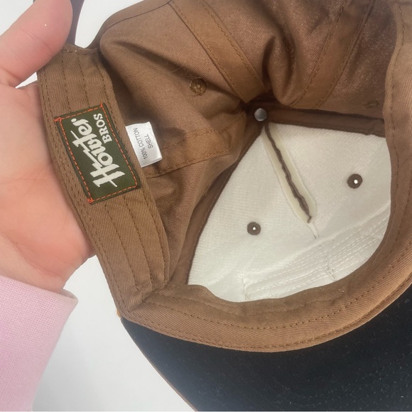 Howler Bros Los Hermanos Snapback Trucker Hat Brown Cotton Adjustable Mens - Picture 5 of 6